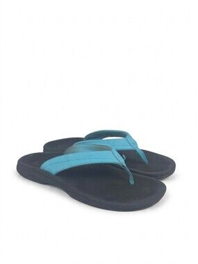 OluKai 'Ohana Bleu Beach Women's Sandals Size 8